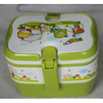 Two Layer Plastic Lunchbox